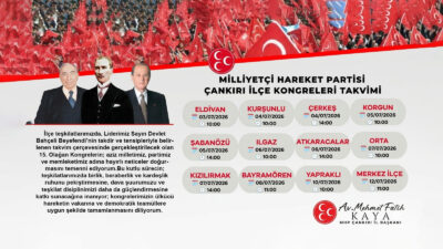 Milliyetçi Hareket Partisi (MHP) Çankırı İl Başkanı Av. Mehmet Fatih