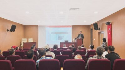 Çankırı KOSGEB Müdürü Cengiz Uğur, Çankırı Denetimli Serbestlik Müdürlüğü’nde yükümlülere