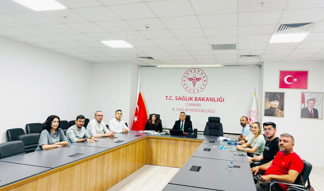 Yüzme Havuzları Değerlendirme Toplantısı Gerçekleştirildi Çankırı İl Sağlık Müdürlüğü Halk Sağlığı Hizmetleri Başkanlığı Çevre Sağlığı
