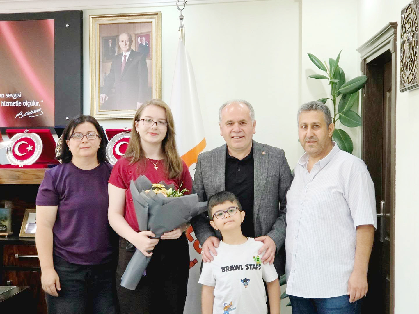 Kurşunlu’nun Gururu: Selin Şivkan Lgs Türkiye Birincisi Olmasının Ardından Belediyede Ağırlandı!