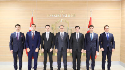 Çankırı Valisi Hüseyin Çakırtaş, Cumhurbaşkanlığı Kararnamesi ile kentin ilçelerine atanan