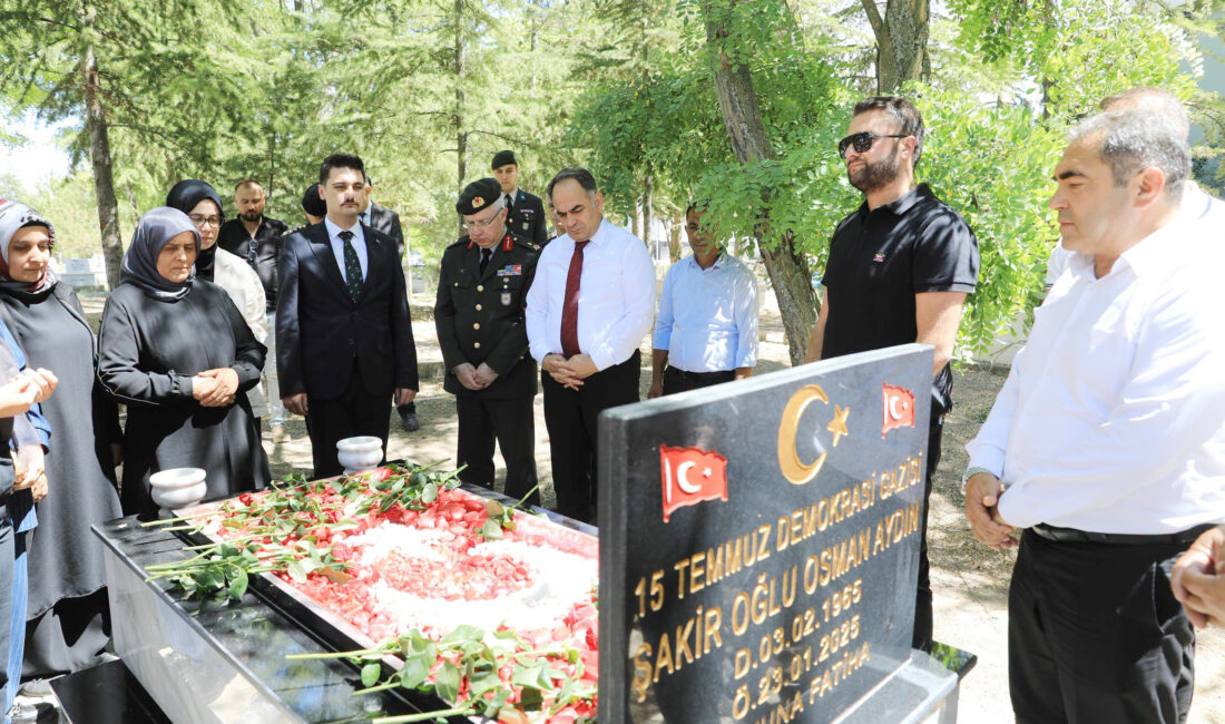 Vali Hüseyin Çakırtaş, 15 Temmuz Şehidi Medet Ekizceli için Kızılırmak