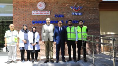 Çankırı Valisi Hüseyin Çakırtaş, şehrin sanayi potansiyelini yerinde görmek, üretim