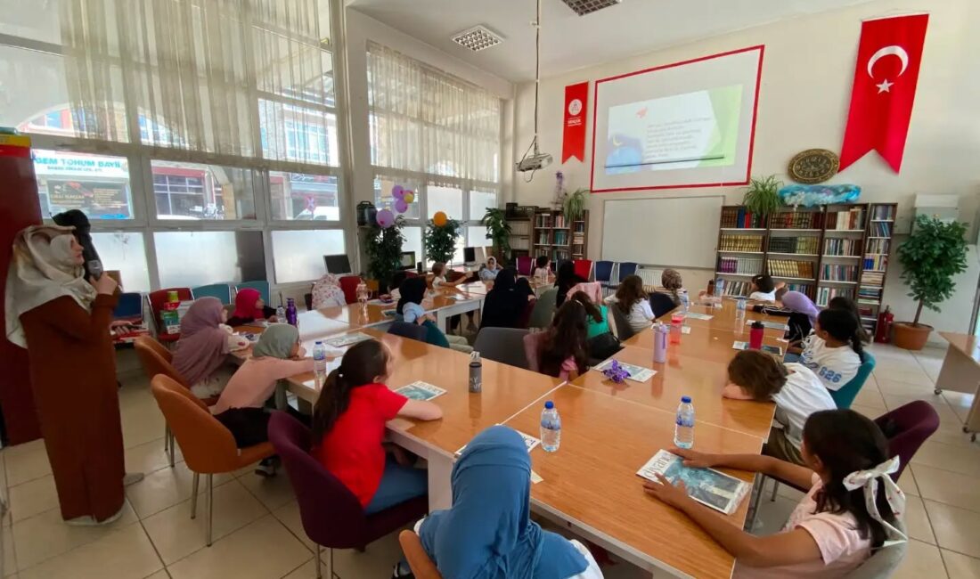 Çankırı Müftülüğü tarafından Yaz Kur’an Kurslarına devam eden öğrencilere yönelik