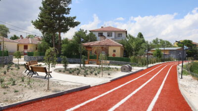 Çankırı’da Orta ilçesine bağlı Kalfat beldesinde altyapı ve üstyapı çalışmaları