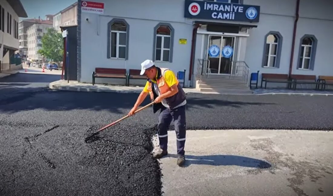Çankırı Belediyesi, kent genelinde başlattığı altyapı ve asfaltlama çalışmalarına hız