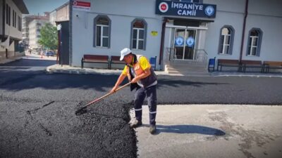 Çankırı Belediyesi, kent genelinde başlattığı altyapı ve asfaltlama çalışmalarına hız
