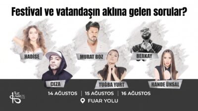 Sosyal medyadan yapılan paylaşımlara göre bu sene Tuzfest bir önceki