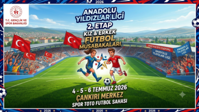 Çankırı, sporun ve genç yeteneklerin buluşma noktası olmaya devam ediyor.