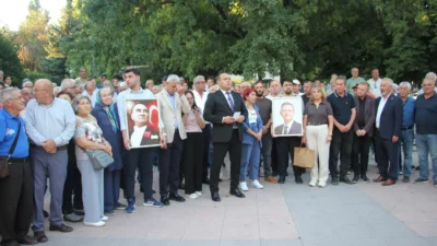 Geçen hafta görevden alınan CHP İl Başkanı Galip Ağaoğlu, ile