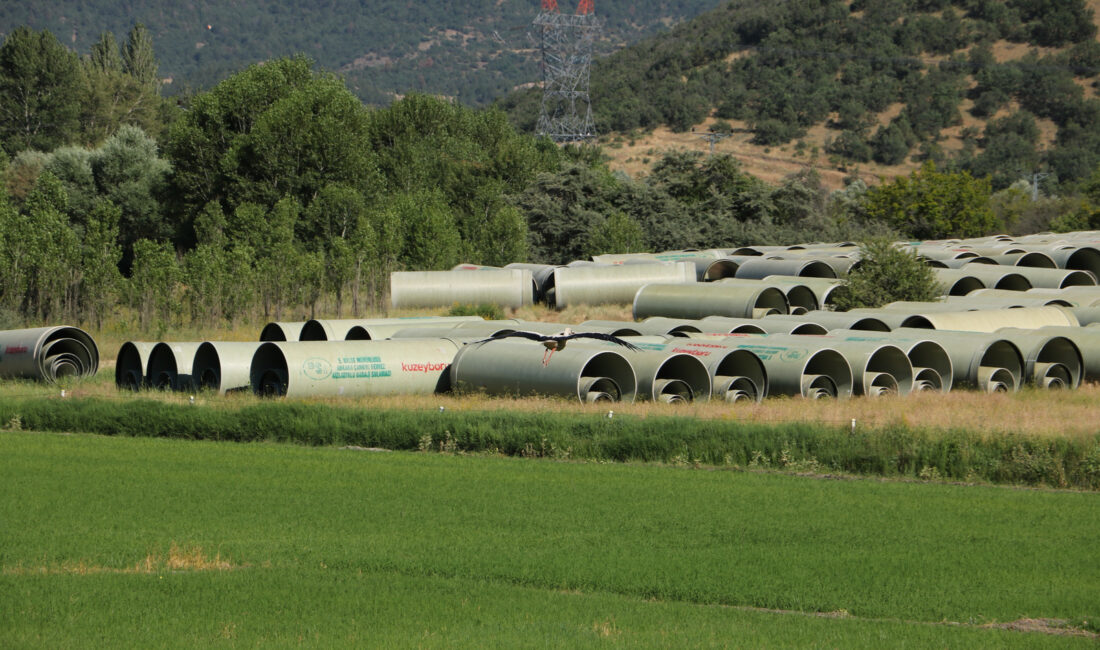 Kurşunluda faaliyete geçecek olan tarımsal amaçlı Kızlar yolu barajından tarım