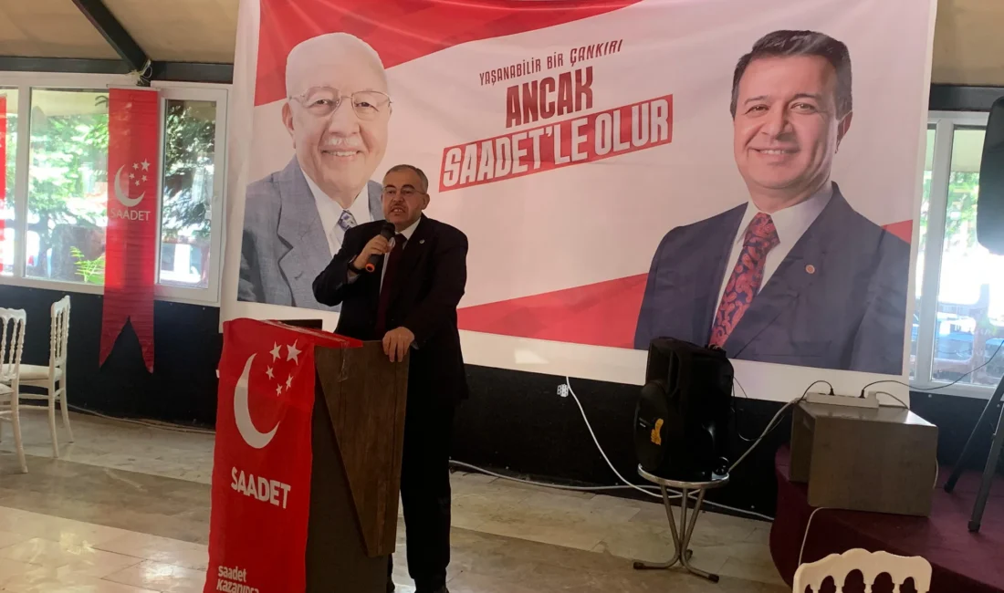 Şabanözü’nde Büyük Coşku: Ahmet Ünver Güven Tazeledi Saadet Partisi Şabanözü İlçe Kongresi, teşkilat mensuplarının ve vatandaşların katılımıyla
