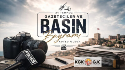 24 Temmuz Gazeteciler ve Basın Bayramı dolayısıyla Küresel Gazeteciler Konseyi