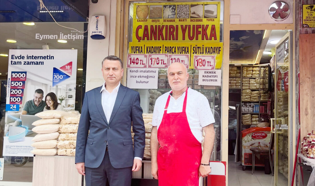 KOSGEB’den Çankırı Esnafına ve Sanayicisine Saha Ziyareti! KOSGEB Çankırı İl Müdürü Cengiz Uğur, kentte faaliyet gösteren işletmeleri