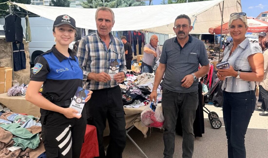 Çankırı İl Emniyet Müdürlüğü Toplum Destekli Polislik Şube Müdürlüğü ekipleri,