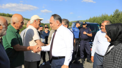 Çankırı Valisi Hüseyin Çakırtaş, ilçelerde yürütülen yol yapım ve iyileştirme