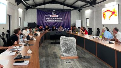 Çankırı İl Afet ve Acil Durum Müdürlüğü (AFAD) koordinesinde, kentin