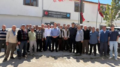 Çankırı’nın Orta ilçesinde yerel yönetim, vatandaşlarla birebir temas kurmaya devam