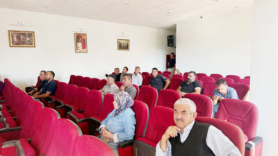 Atkaracalar’da yürütülen hizmetlerin değerlendirilmesi ve köylerin ihtiyaçlarının yerinde tespiti amacıyla
