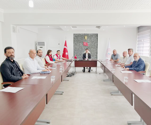 Kızılırmak Kaymakamı Hüseyin Akçay başkanlığında, Kızılırmak Sosyal Yardımlaşma ve Dayanışma