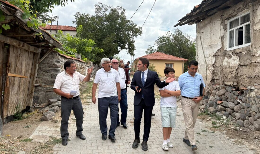 Korgun Kaymakamı Hasan Budak, ilçeye bağlı Buğay Köyü’nü ziyaret ederek