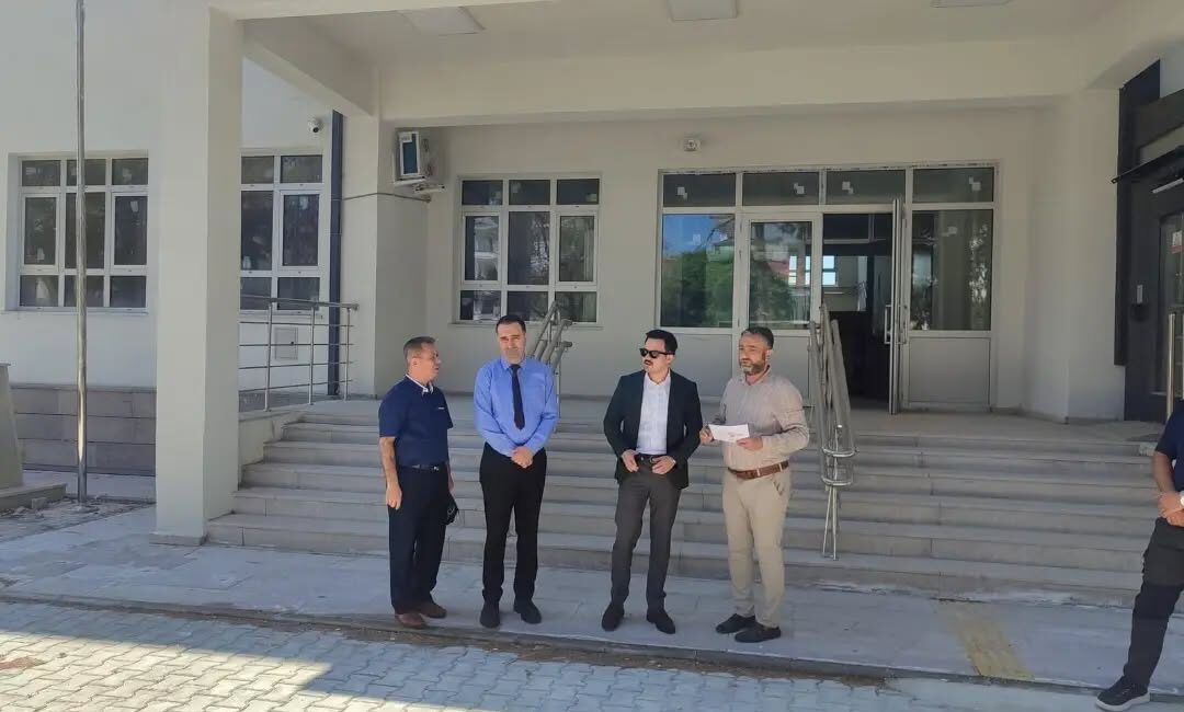 Çerkeş Kaymakamı Harun Arslanargun, ilçede yapımı devam eden projeleri yerinde