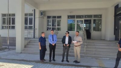 Çerkeş Kaymakamı Harun Arslanargun, ilçede yapımı devam eden projeleri yerinde