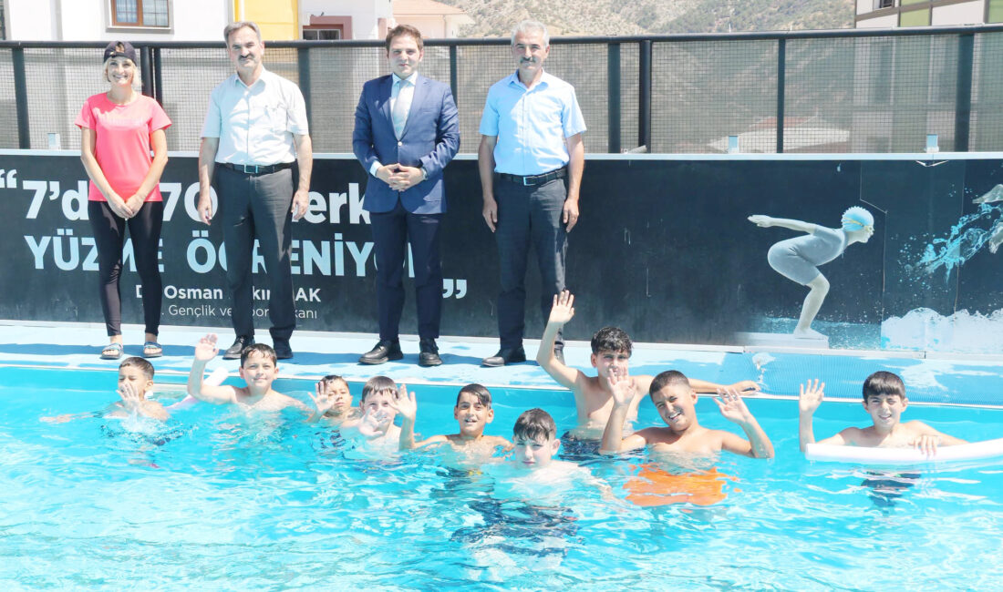 Korgun’da “Yüzme Bilmeyen Kalmasın” Heyecanı Gençlik ve Spor Bakanlığı (GSB) tarafından hayata geçirilen Yaz Spor