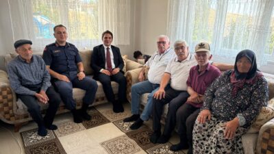 Kaymakam Hasan Budak, İl Genel Meclis Üyeleri Abdullah Akkuş ve