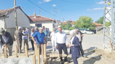 Çankırı’nın Atkaracalar İlçesi Kaymakamı Saliha Karataş, ilçe genelindeki köy ziyaretleri