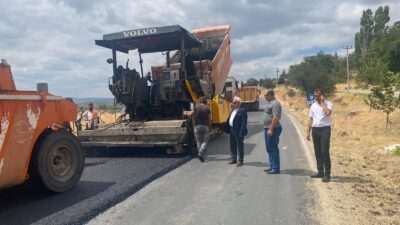 Çankırı’nın Korgun ilçesinde ulaşım kalitesini artırmaya yönelik altyapı ve yol