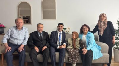 Kurşunlu Kaymakamı Osman Emre Öztürk, İlçe Nüfus Müdürü Aydın Kılıç