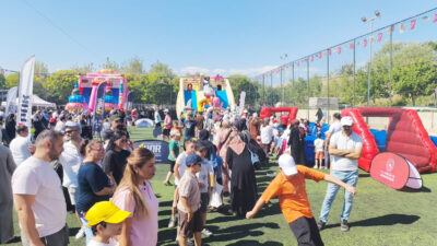 Çankırı’nın en büyük çocuk oyun alanı, Recep Tayyip Erdoğan Parkı’nda