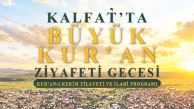 Çankırı’nın Orta ilçesine bağlı Kalfat Beldesi, 28 Ağustos Cuma günü