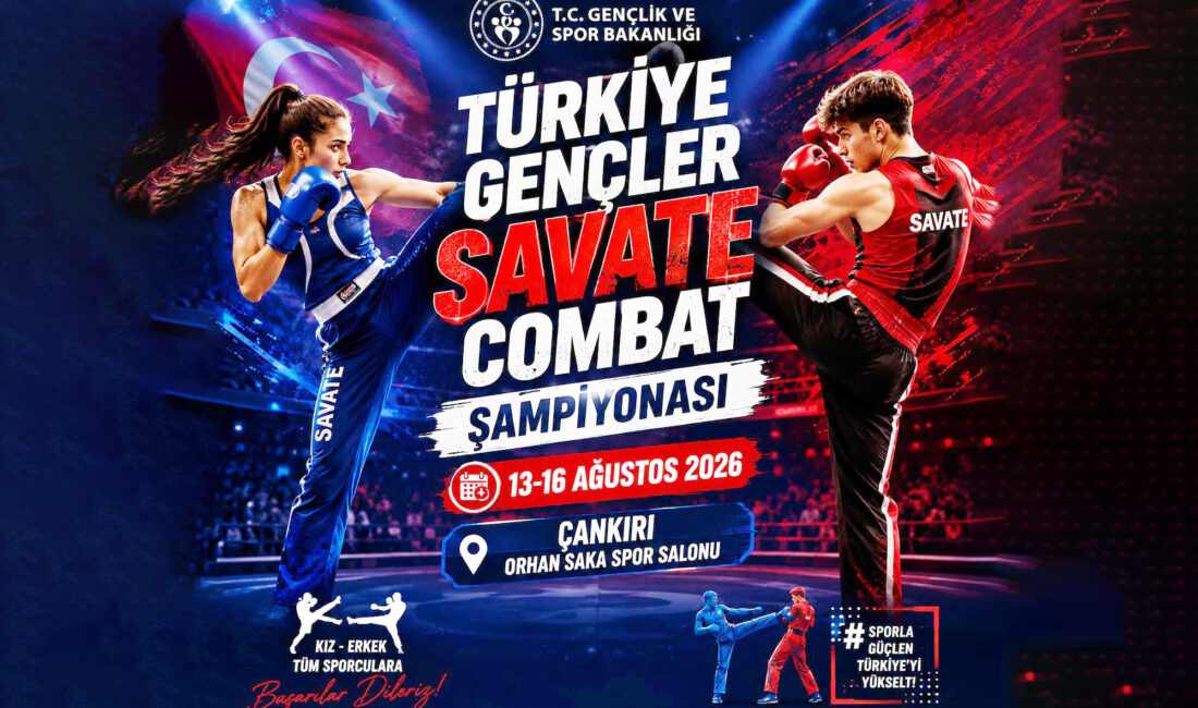 Savate Gençler Combat Türkiye Şampiyonası Başladı Çankırı, ulusal çapta büyük bir spor organizasyonuna ev sahipliği yapmaya