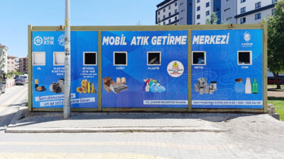 Çankırı Belediyesi, Sıfır Atık Projesi kapsamında şehrin sekiz farklı noktasında
