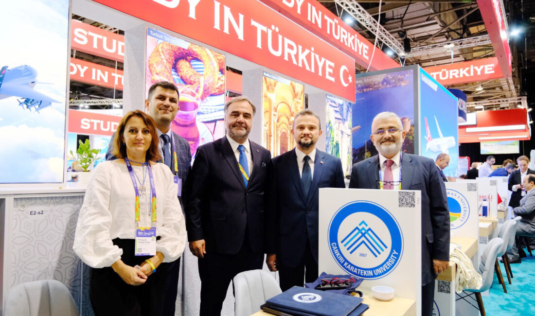 ÇAKÜ, EAIE 2026 Glasgow’da Uluslararası İş Birliklerini Güçlendirdi Çankırı Karatekin Üniversitesi, Avrupa Uluslararası Eğitim Birliği (EAIE) tarafından İskoçya’nın
