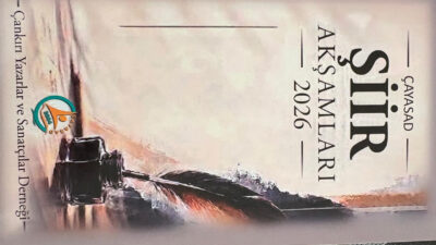 20 yıllık şiir geleneğinin üçüncü kitabı okuyucuyla buluştu Çankırı Yazarlar