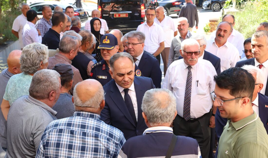 Vali Hüseyin Çakırtaş, Korgun ilçesinde bir dizi ziyaret ve incelemelerde