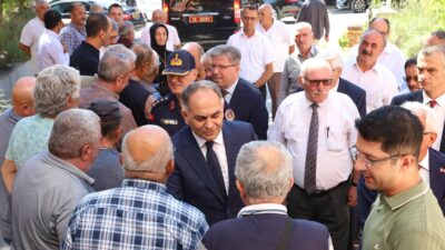 Vali Hüseyin Çakırtaş, Korgun ilçesinde bir dizi ziyaret ve incelemelerde