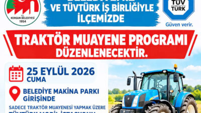 Korgun Belediye Başkanı Hasan Hüseyin Kozan, ilçedeki çiftçilerin muayene işlemlerini