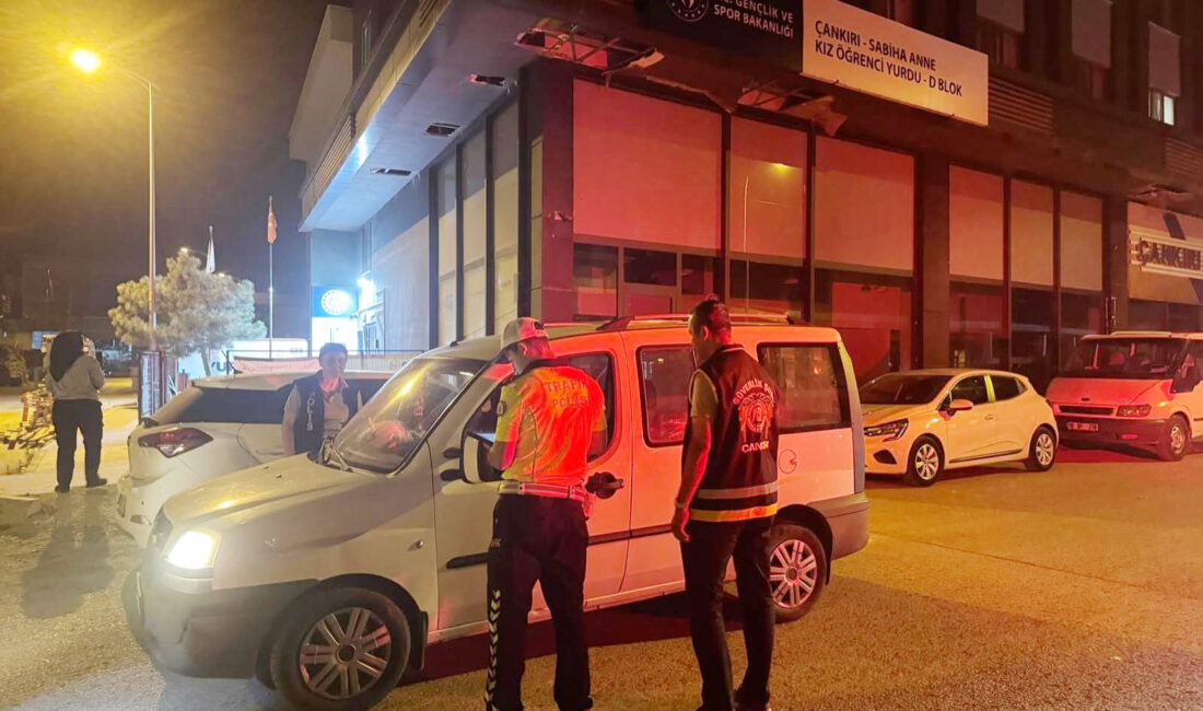 Çankırı İl Emniyet Müdürlüğü, üniversite öğrencileri ve yurt çevresindeki eğitim-öğretim