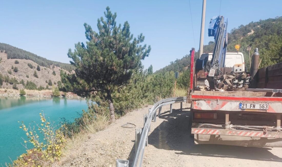 Eldivan Karadere göletinde çalışmalar devam ediyor. İlçenin doğal güzelliklerinden olan