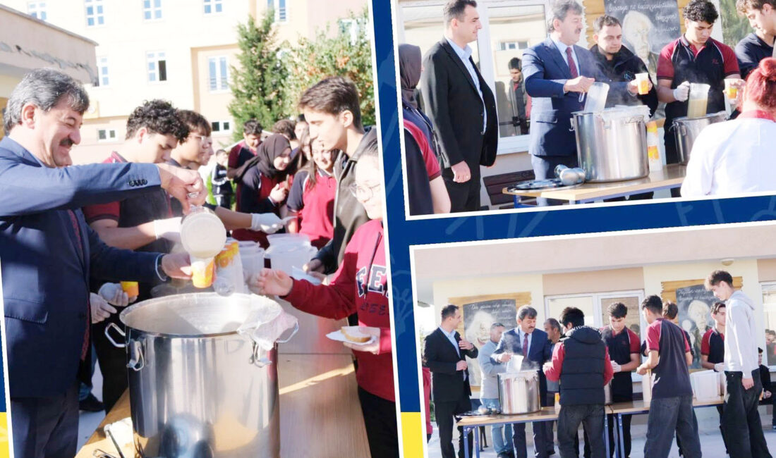 Çankırı TOBB Fen Lisesinde öğrenciler arasındaki paylaşma, dayanışma ve birliktelik