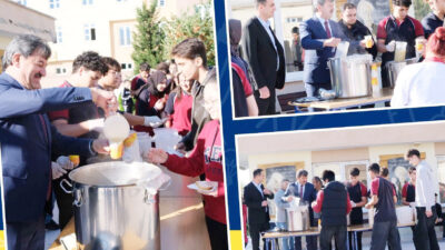 Çankırı TOBB Fen Lisesinde öğrenciler arasındaki paylaşma, dayanışma ve birliktelik