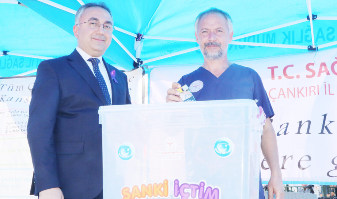 “Sanki içtim” kampanyasıyla vatandaşlar sigarayı bırakmaya teşvik ediliyor ÇANKIRI (AA) – MUHAMMED KAYGIN – Çankırı İl Sağlık Müdürlüğü,