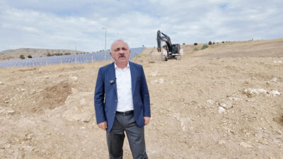 Belediye çalışmalarını yerinde inceleyen Çankırı Belediye Başkanı İsmail Hakkı Esen,
