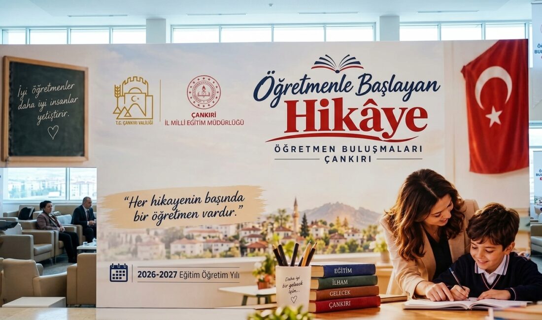 Çankırı’da “Öğretmenle Başlayan Hikâye” Buluşmaları Başlıyor Çankırı Valiliği himayelerinde, İl Millî Eğitim Müdürlüğü tarafından yürütülen Bilimle