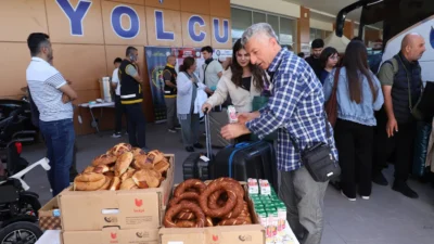 Çankırı Belediyesi, geleneği bozmadı ve üniversite eğitimi için Çankırı’ya gelen