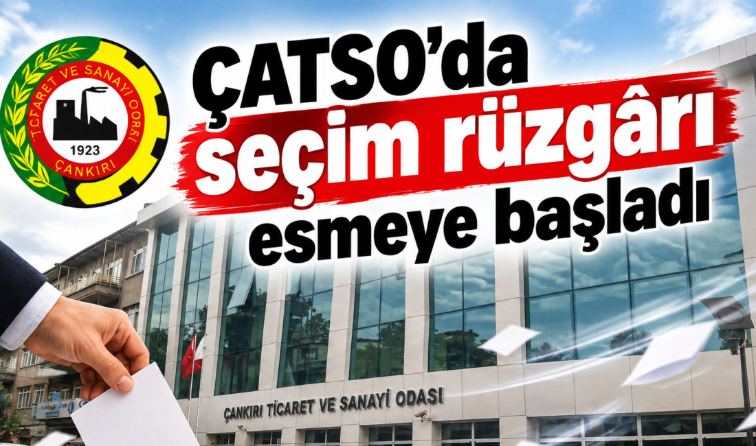 ÇATSO’da seçim rüzgârı esmeye başladı Türkiye genelinde Türkiye Oda ve Borsalar Birliğine (TOBB) bağlı oda